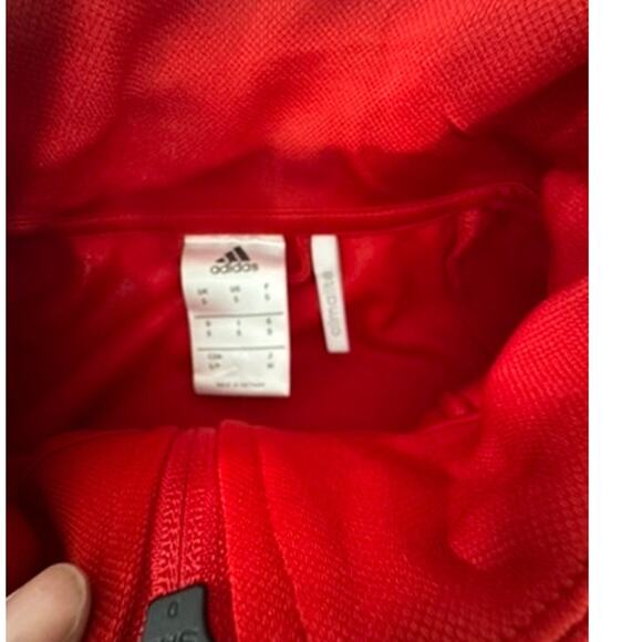 NWT!! "ADIDAS" Zip Up Jacket SPOT ON SLEEVE SZ S MEN'S T Bays Soccer FINAL SALE! - Picture 9 of 16